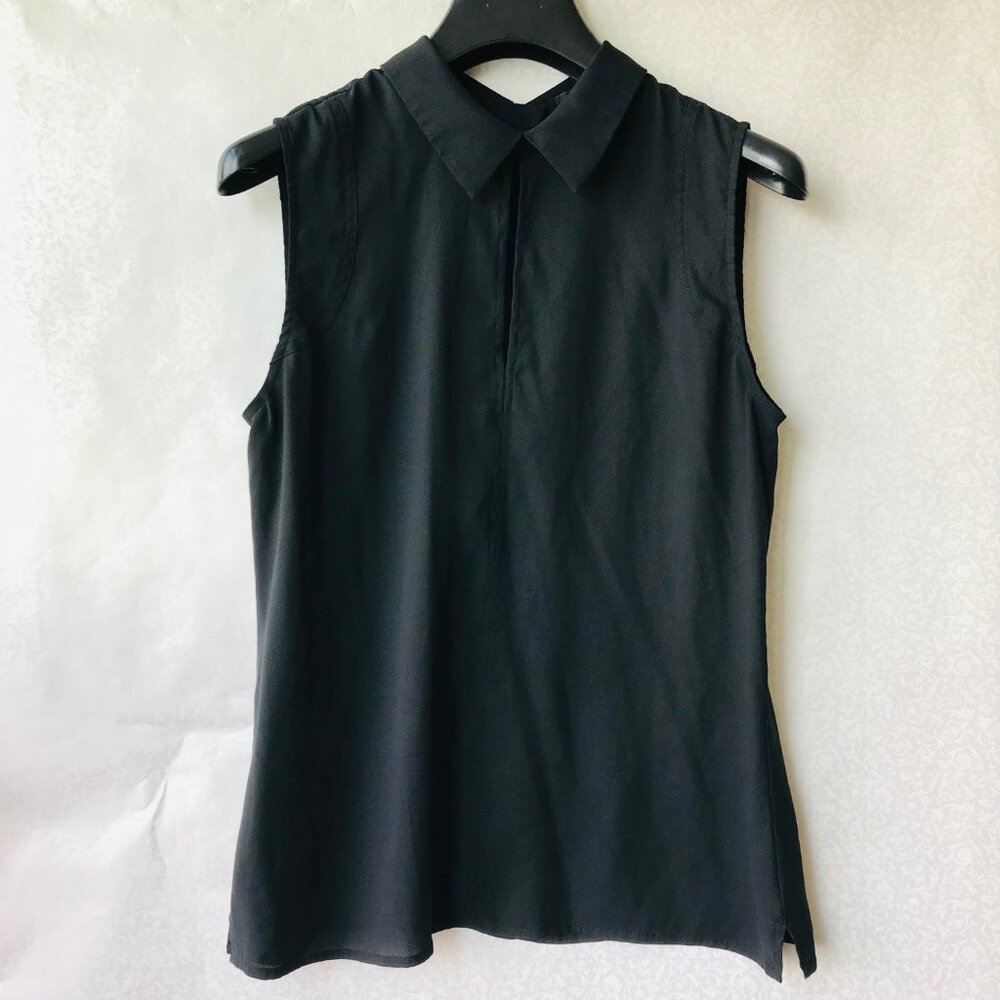 Ann Taylor  Women's Black Sleeveless Blouse  Size : XS